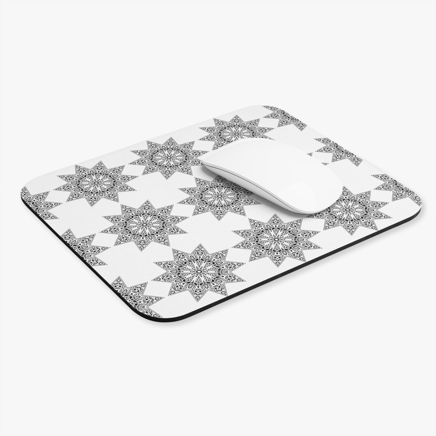 Rectangle Mouse Pad - Meditative Starry Desk Accessory