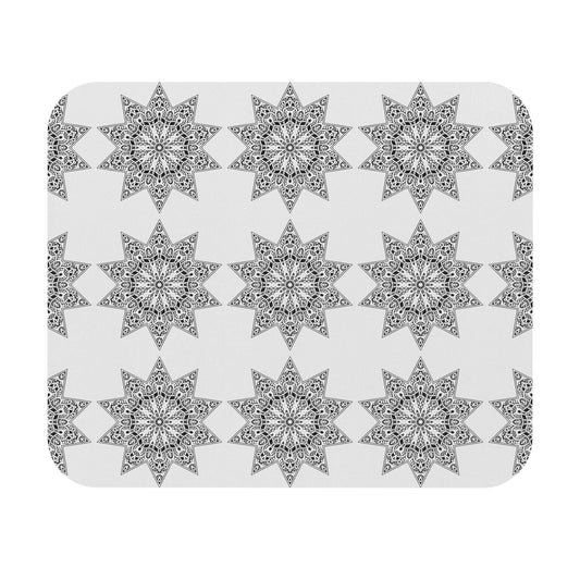 Rectangle Mouse Pad - Meditative Starry Desk Accessory