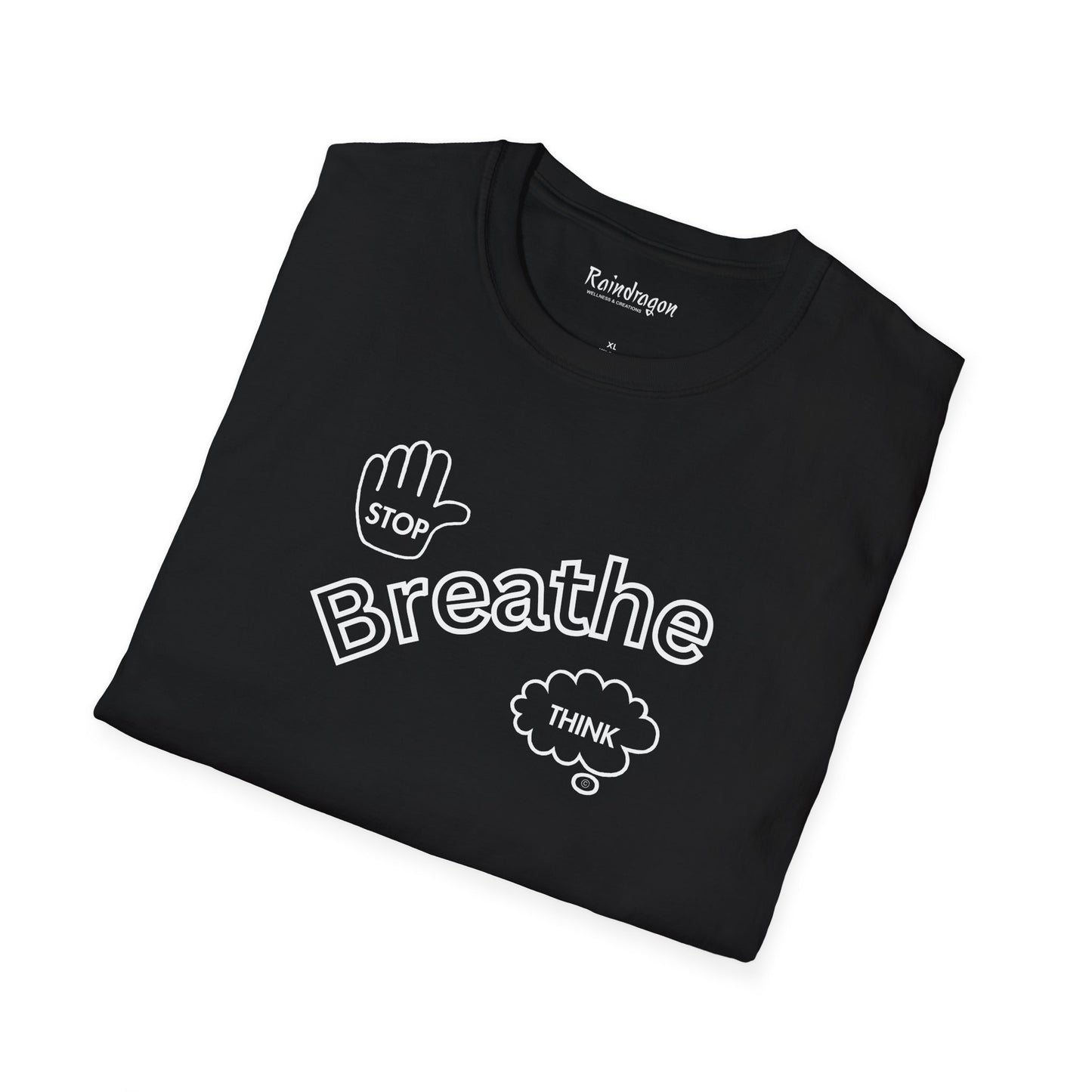 Stop Breathe Think - Unisex Softstyle T-Shirt