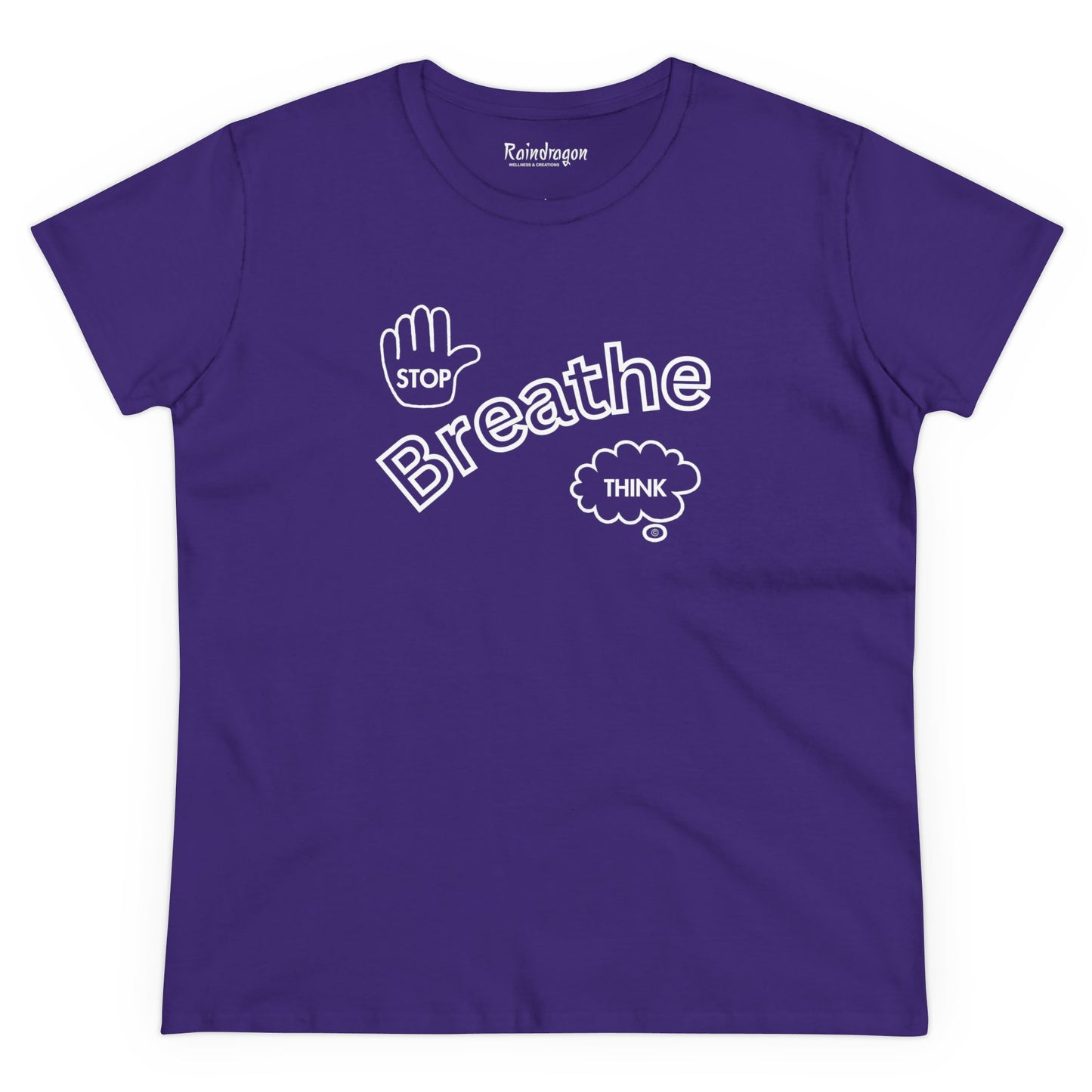 Stop Breathe Think - Women's Midweight Cotton Tee