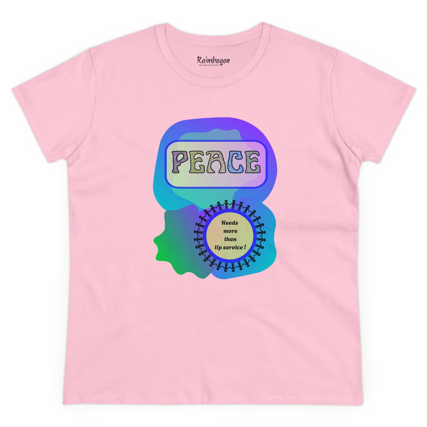 Peace - Women's Midweight Cotton Tee