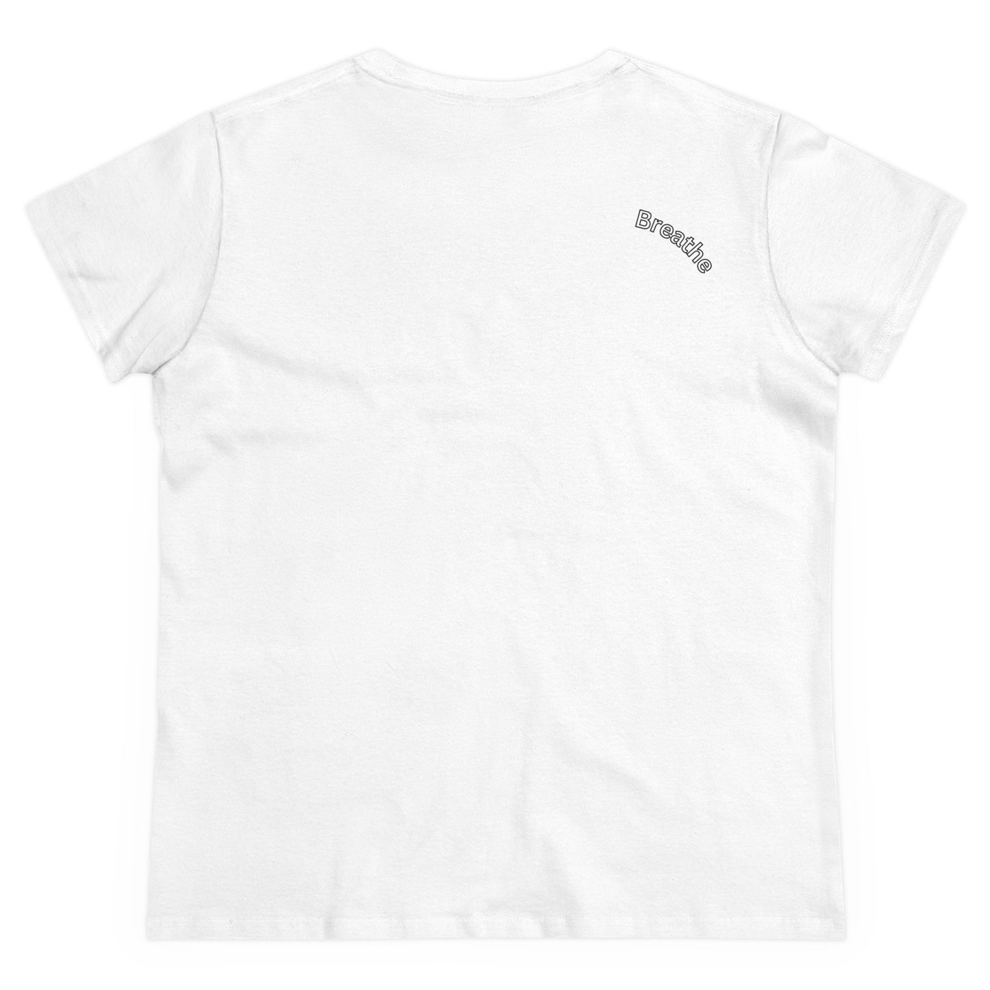 Cotton Tee - Joyful Words and Posies Women's Shirt