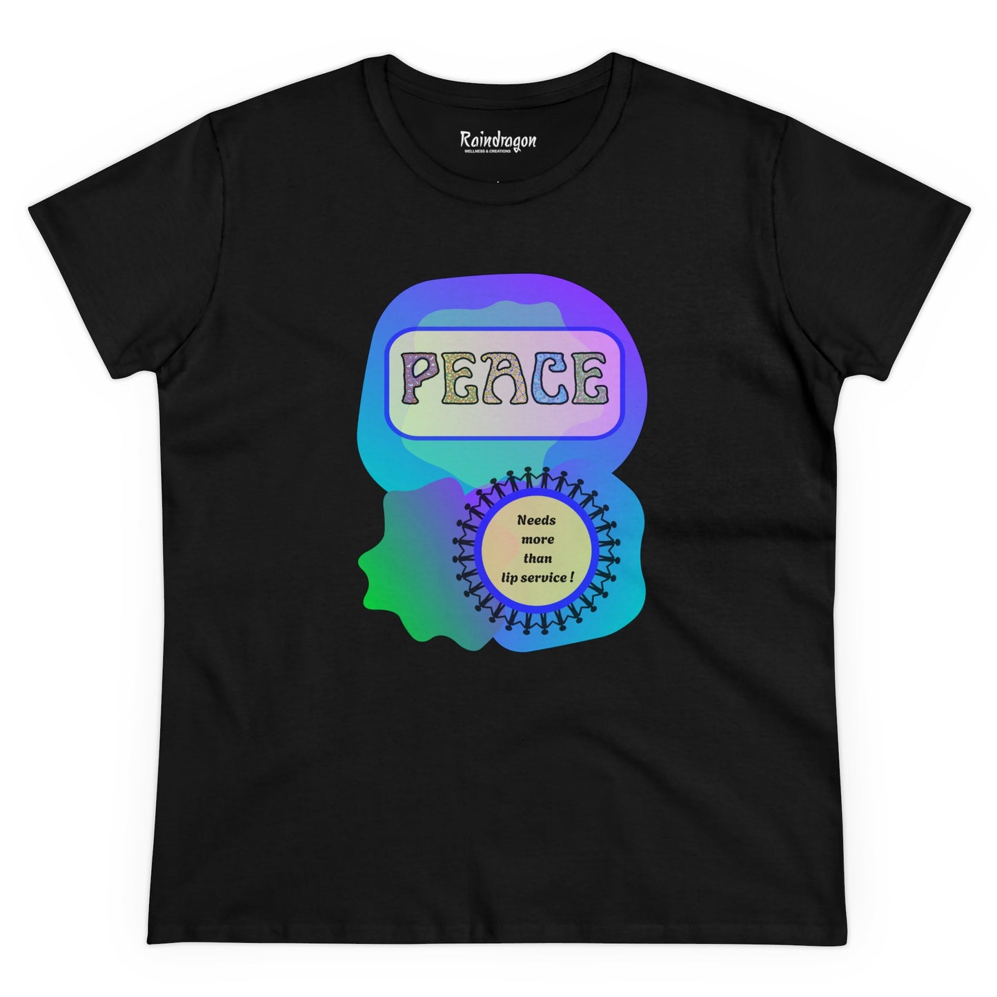 Peace - Women's Midweight Cotton Tee