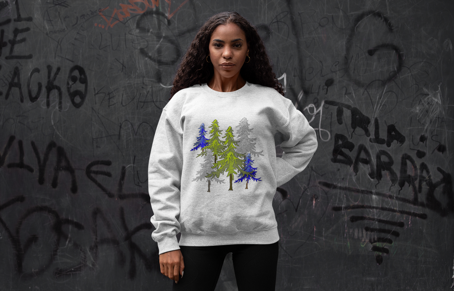 Crewneck Sweatshirt - Fir Forest