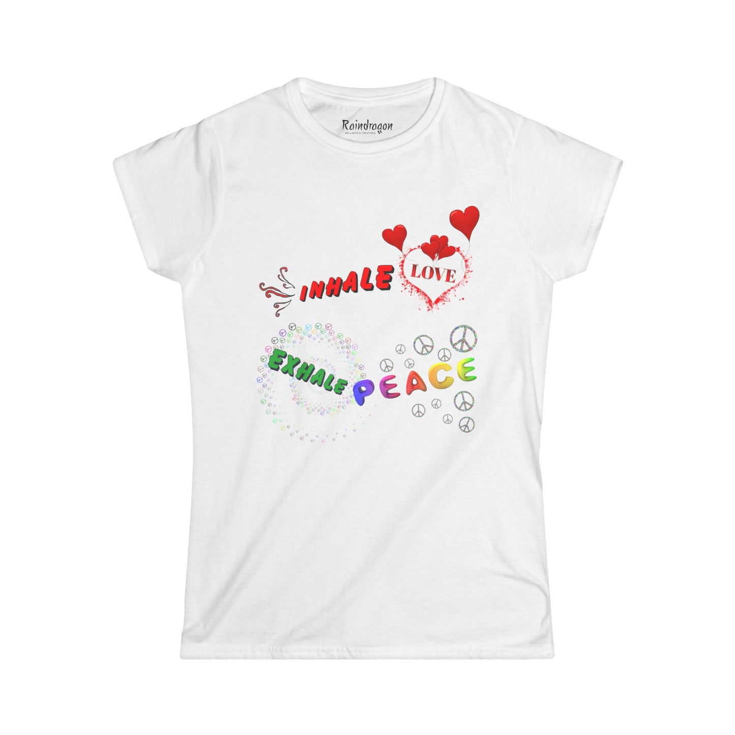 Inhale Love Exhale Peace - Women's Softstyle Tee