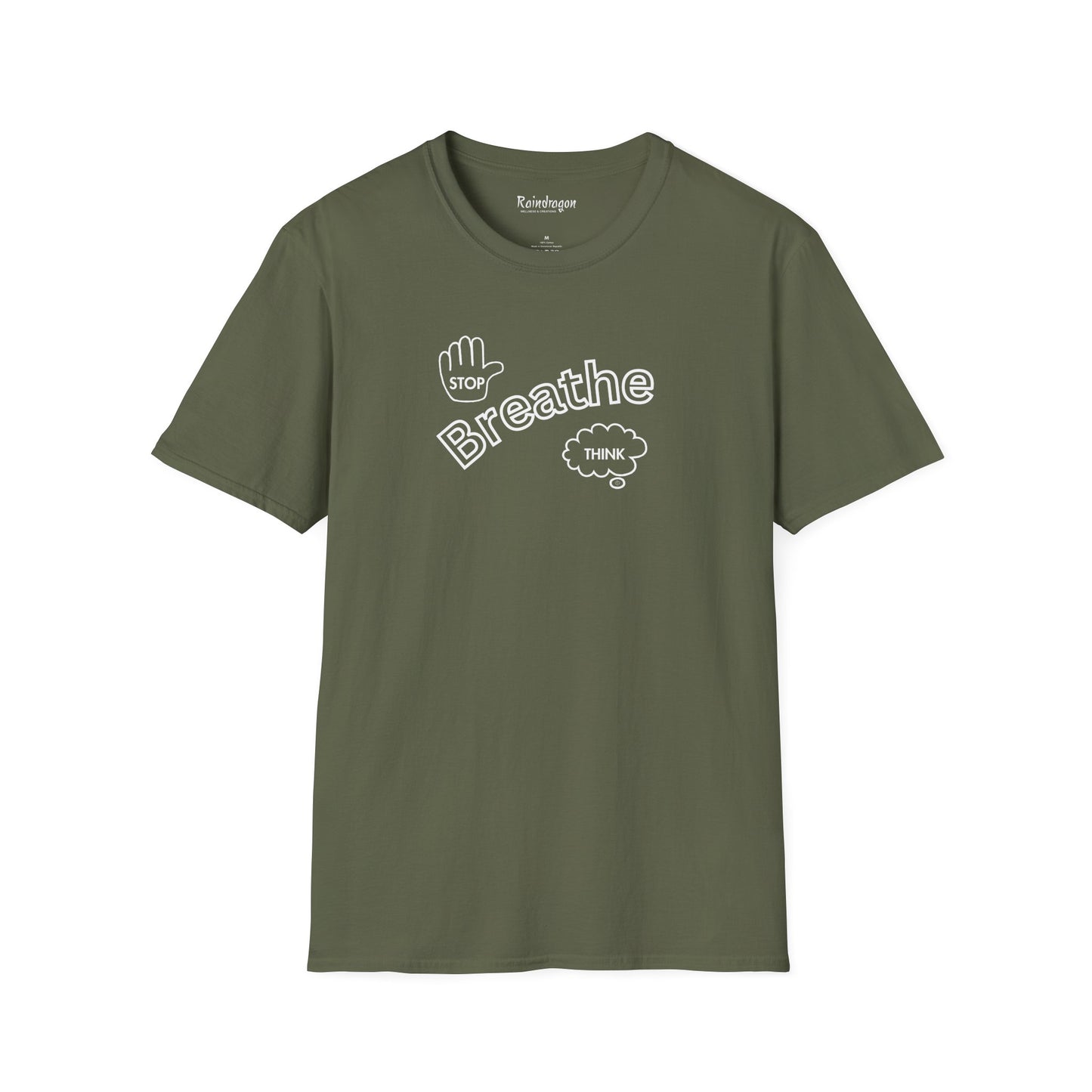 Stop Breathe Think - Unisex Softstyle T-Shirt