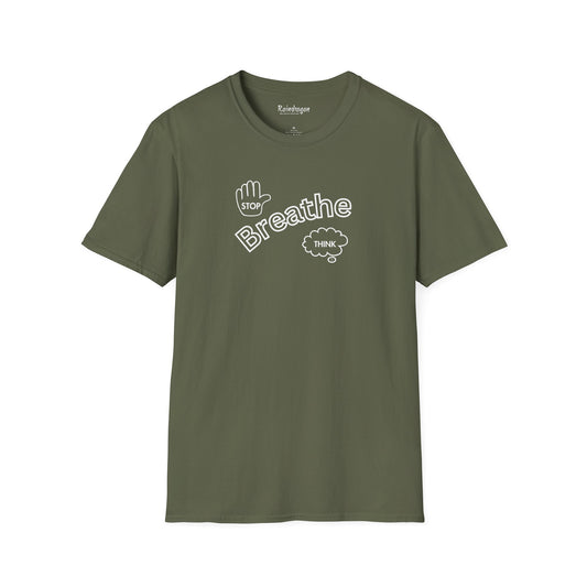 Stop Breathe Think - Unisex Softstyle T-Shirt