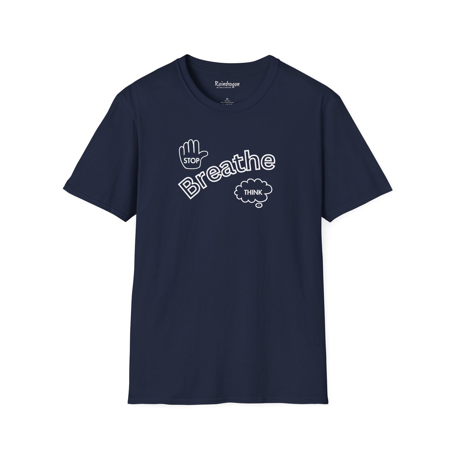 Stop Breathe Think - Unisex Softstyle T-Shirt