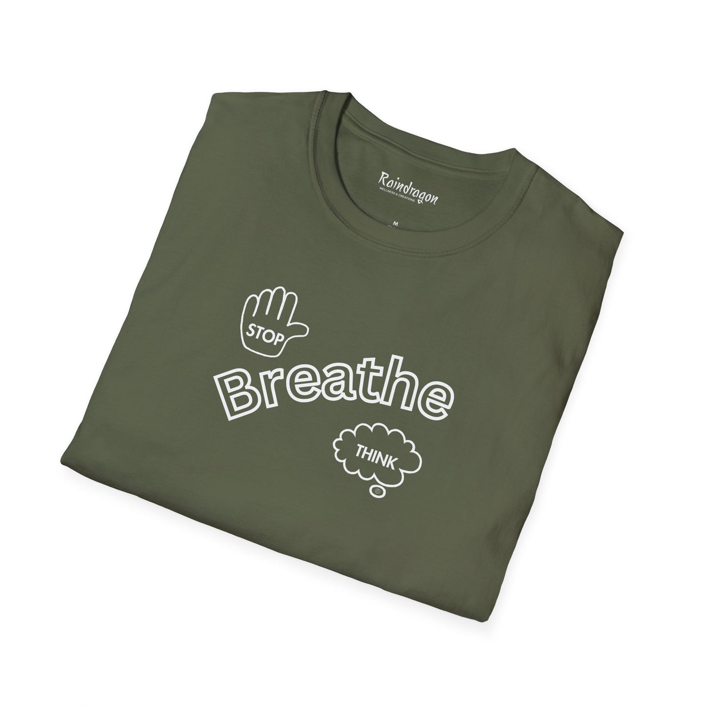 Stop Breathe Think - Unisex Softstyle T-Shirt