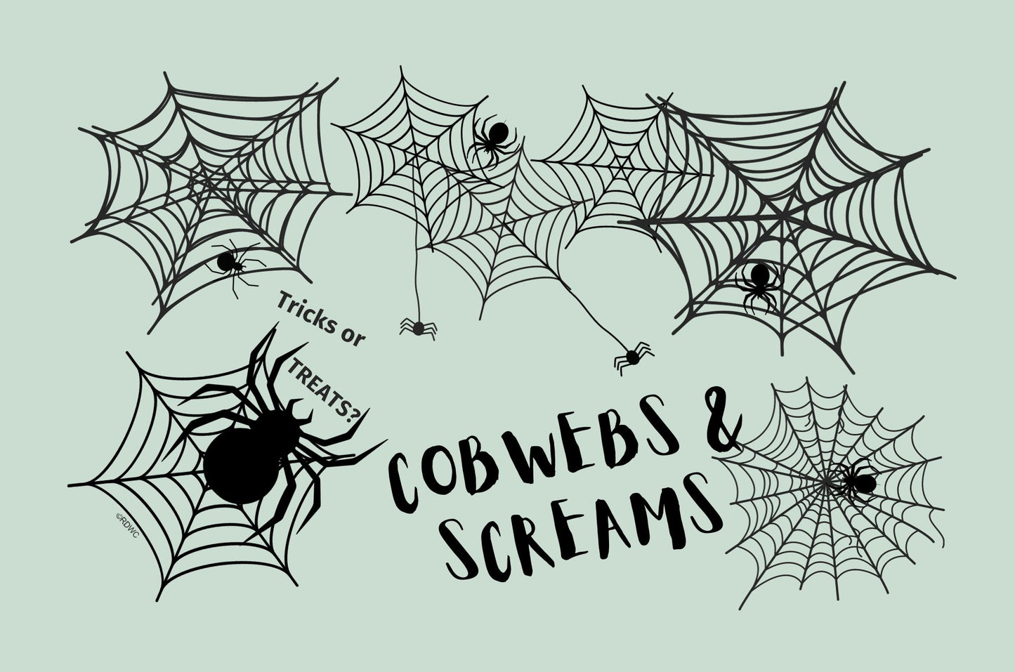 Halloween Placemats - Set of 5 - Color Downloadable PDFs